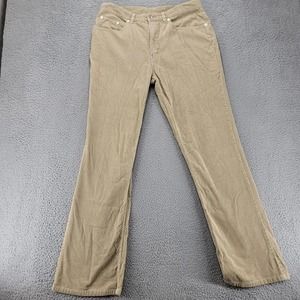 Nico Pants Womens 6 Beige Corduroy‎ Straight Leg High Rise